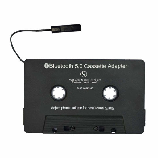 Bluetooth Cassette adapters are a thing. 