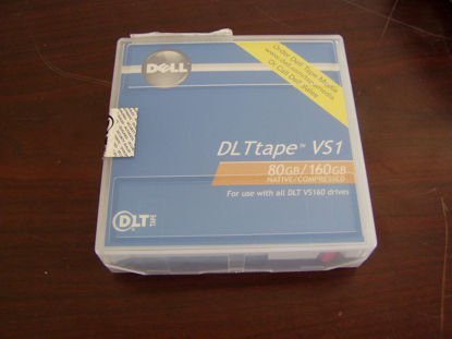 Picture of New in Box Dell DLTtape VS1 80GB/160GB Data DLT Cartridge for VS 160 Drive