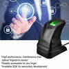 Picture of ASHATA USB Fingerprint Reader,USB Fingerprint Sensor Optical Fingerprint Scanner, Mini Biometric Fingerprint Reader for Desktop PC Security,Mobile PCs,Custom Applications,Home Office Use.