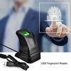 Picture of ASHATA USB Fingerprint Reader,USB Fingerprint Sensor Optical Fingerprint Scanner, Mini Biometric Fingerprint Reader for Desktop PC Security,Mobile PCs,Custom Applications,Home Office Use.