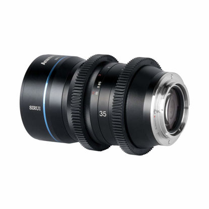 Picture of SIRUI 35mm F1.8 1.33X Anamorphic Lens APS-C Cinema Lens with Adapter (SR35+EFM for Canon)