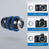 Picture of SIRUI 35mm F1.8 1.33X Anamorphic Lens APS-C Cinema Lens with Adapter (SR35+EFM for Canon)