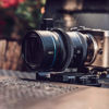 Picture of SIRUI 35mm F1.8 1.33X Anamorphic Lens APS-C Cinema Lens with Adapter (SR35+EFM for Canon)