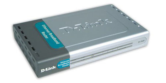 Picture of D-Link DI-704P 4-port 10BaseT/100BaseTX Broadband Gateway with Print Server