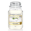 Picture of Yankee Candle Fluffy Towels Scented, Classic 22oz Large Jar Single Wick Candle, Over 110 Hours of Burn Time