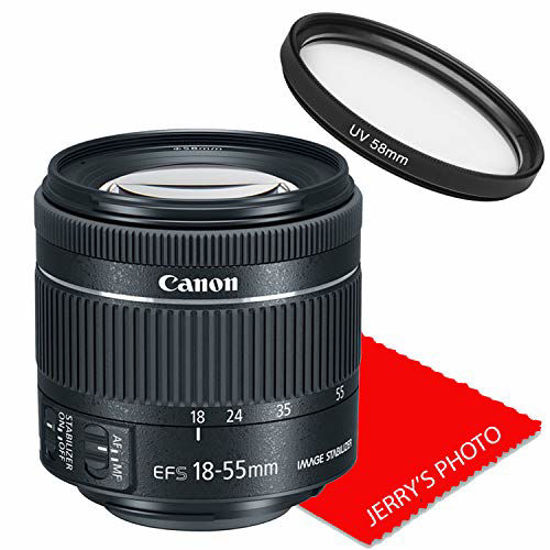 Picture of Canon EF-S 18-55mm f/4-5.6 is STM Auto Focus Zoom Lens (White Box)