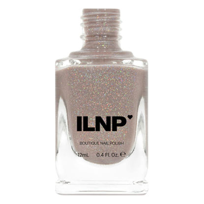 Picture of ILNP Manor House - Taupe Holographic Sheer Jelly Nail Polish