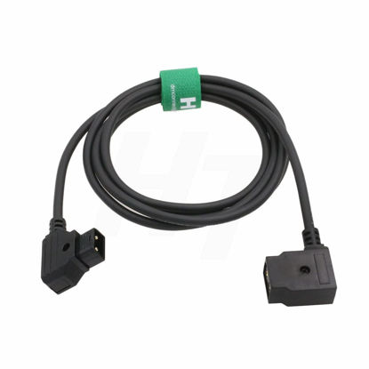 Picture of HangTon D-tap P-tap Male to Female Power Extension Cable for Anton-Bauer IDX V-Mount Gold Mount Battery (1m)