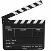 Picture of Vbestlife Film Clap Board, Movie Action Board Cut Scene Director Clapper, Film and Television Photography Props with Whiteboard Pen(White BlackboardPAV1BBE)