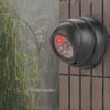 Picture of Black Dummy Fake Camera, Fake Camera, Dustproof Red Flashing LED for Home Security Camera Outdoor Business Use