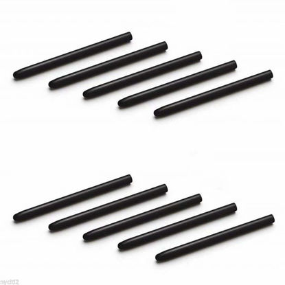 Picture of 10 pcs Black Standard Pen Nibs Fits for WACOM Bamboo Capture CTH-470 CTH-480 CTH-480S Tablet's Pen