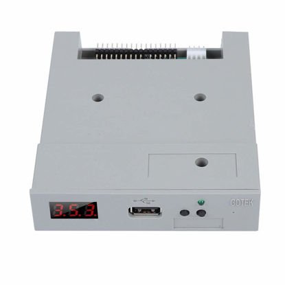 Picture of 3.5in SSD Floppy Drive Emulator,SFR1M44 U100 1.44MB FAT32 USB SSD Floppy Drive Emulator&CD Screws,Plug and Play,Easy to Install,for Industrial Control Equipment