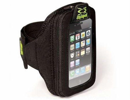 Picture of Amphipod iPhone, Smart Phone ArmPod SmartView arm Band with Pocket Black