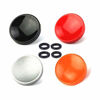 Picture of LXH 4 Pack (Red+Silver+Black+Orange) Soft Shutter Release Button for Camera with Shutter Release Socket Fits Fujifilm X-PRO2, XPRO-1,X100F, X100T, X100, X100S, X10, X20, X30, X-E1, X-E2,X-E2S, STX-2