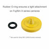Picture of Foto&Tech Soft Shutter Release Button Compatible with Fuji X-T20 X-T10 X-T3 X-T2 X-PRO2 X-PRO1 X100F X100T X100S X30 X-E2S Sony RX1RII RX10 IV III II Lecia M10 M9 Nikon Df F3 (4 Pieces, RD+BK+YL+GN)