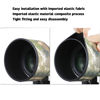 Picture of COMEOXO Lens Cover Camouflage Stretch Fabric Camera Rain Cover for FUJINON XF 150-600mm F5.6-8 R LM OIS WR Lens Protection Sleeve （Color: # Reed Camouflage ）