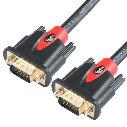 Picture of Tainston VGA to VGA Cable HD15 Monitor Cable with Ferrites Male to Male-50 Feet