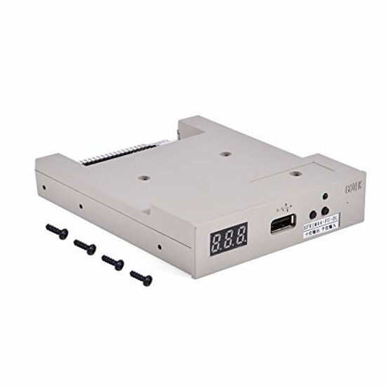 Picture of Tosuny USB Floppy Disk Reader Drive, 1.44MB 3.5? External Diskette Drive 5V DC Floppy Disk Suitable for Embroidery Machine with 1.44MB Floppy Drive