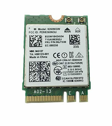 Picture of Wireless LAN Card for Lenovo E560 L560 L460 P40 P50 P70 T460 T560 X260 Yoga 260 E460 E560, Yoga 4 pro, Yoga 900, Y700 P50 P70, Yoga 700 Laptop Compatible 00JT480 0JT480