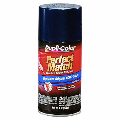 Picture of Dupli-Color EBFM03587-6-PK Perfect Match Automotive Spray Paint - Ford True Blue, L2 - 8 oz. Aerosol Can - 6-Pack