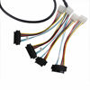 Picture of Mini-SAS SFF-8088 26P to 4 X SAS SFF-8482 29 Pin with Power Cable 1 Meter 3.3FT