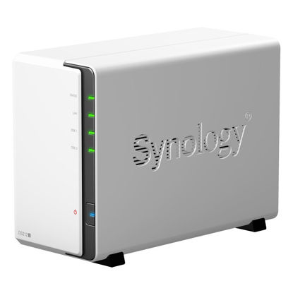 Picture of Synology DiskStation 2-Bay (Diskless) Network Attached Storage DS212j (White)