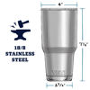 Picture of YETI Rambler 30 oz Tumbler, Stainless Steel, Vacuum Insulated with MagSlider Lid, Prickly Pear