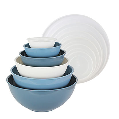 Cook With Color COOK WITH COLOR Mixing Bowls with TPR Lids - 12