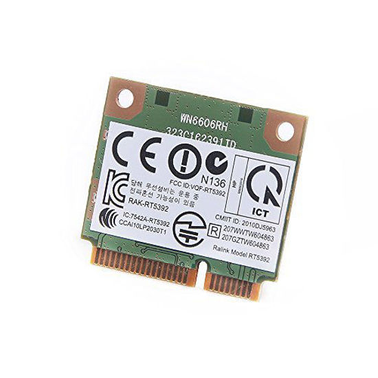 Picture of RT5392 2T2R Single Band PCIe Half-Size Mini Card for HP 2.4GHz 802.11 b/g/n