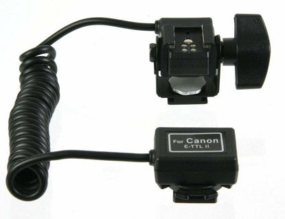 Picture of ALZO Off Camera Sync Cord for Canon EOS ETTL, Coiled 20 Inches