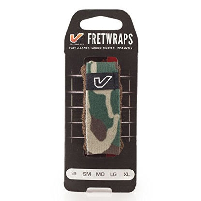 Picture of Gruv Gear FretWraps Camo String Muters 1-Pack (Green, Small) (FW-1PK-CMG-SM)