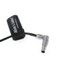 Picture of E6-Dummy-Battery Power-Cable for Arri-Alexa-XT Rotatable Right-Angle 2-Pin-Male to Lanparte LP E6 Dummy Battery for Canon 5D Mark II 7D 60D Alvin's Cables