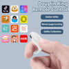 Picture of TIK Tok Bluetooth Remote Control App Page Turner, Bluetooth Camera Video Recording Remote, TIK Tok Scrolling Ring for iPhone, iPad, iOS, Android - White