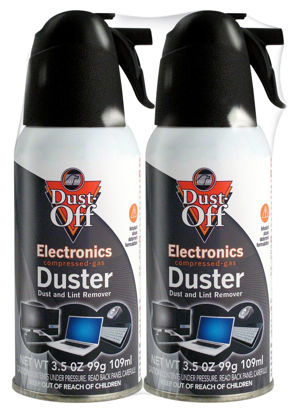 Picture of Dust-Off 3.5 oz Compressed Gas Duster, 2 Pack (DPSJB2)