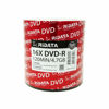 Picture of 100 Pack Ridata DVD-R 16X 4.7GB 120 Min Silver Logo Top Blank Data Video Media Recordable Disc