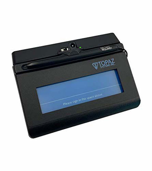 Picture of Topaz Systems - T-S460-BT2-R SigLite T-S460-BT2-R Bluetooth Wireless Signature Pad - 4.40 x 1.40 Active Area - 410 PPI