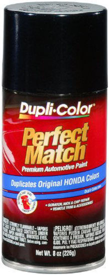 Picture of Dupli-Color BHA0982-6 PK (EBHA09827-6 PK) Nighthawk Black Pearl Honda Perfect Match Automotive Paint - 8 oz. Aerosol, (Case of 6)