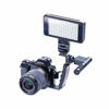 Picture of Flashpoint Dual Shoe Mount L-Bracket for DSLR Camera Video Lights, Monitors or Microphones.Heavy Duty