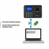 Picture of Blusea Biometric Fingerprint Password Attendance Machine, Multi-Language with 2.4 inch LCD Screen, Employee Management Time Clock Checking-in Recorder, Support U Disk to Download Data