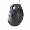 Picture of ELECOM DEFT Trackball Mouse, Wired, Finger Control, 8-Button Function with Smooth Tracking, Ergonomic Design, Optical Gaming Sensor, Windows11, macOS (M-DT1URBK)