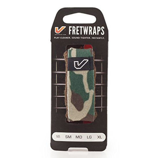 Picture of Gruv Gear FretWraps Camo String Muters 1-Pack (Green, Medium) (FW-1PK-CMG-MD)