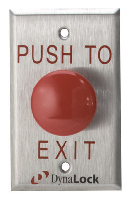 Picture of DynaLock 6290 LED 6000 Series Pushbuttons,Palm Switch, 1-5/8" Diameter, Form Z, LED