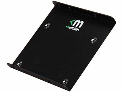 Picture of Mushkin - Metal SSD Mounting Bracket Kit - 2.5" to 3.5" - Drive Adapter Bay - (Mounting Hardware Included) - MKNSSDBRKT2535