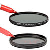 Picture of Hoya Evo Antistatic CPL Circular Polarizer Filter - 82mm - Dust / Stain / Water Repellent, Low-Profile Filter Frame