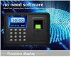 Picture of Tekit N-a6 Biometric Fingerprint Time Attendance Clock, USB Communication