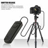 Picture of DAUERHAFT MC-DC2 SLR Camera Shutter Release Remote Control Cable, with Auto Focusing,Bulb Shooting and Metering,Reducing Vibration,for Nikon Z7 Z6 D7500 D7200 D7100 D90 Camera