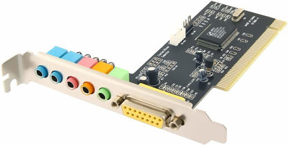 Picture of Sabrent SBT-SP6C 6-Channel 5.1 Surround Sound 3D PCI Sound Card