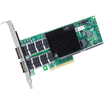 Picture of Intel XL710QDA2BLK Ethernet Converged Network Adapter XL710-QDA2 - Network adapter - PCI Express 3.0 x8 low profile - 40 Gigabit QSFP+ x 2