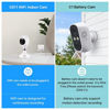 Picture of ZOSI 2pack C611 1080P Home WiFi Security Camera with Night Vision & 2-Way Audio, Smart Wireless IP Cam Support Motion Detection & Phone APP for Pet Baby Monitor 24/7 Surveillance