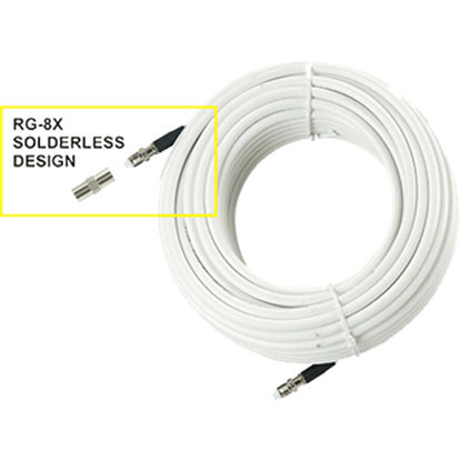 Picture of KJM VHF/AIS Antenna Extension Cable 20' KJM AC201 VHF/AIS Antenna Extension Cable 20'